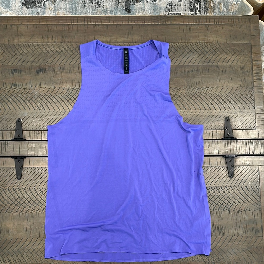 Men’s Lululemon Athletica Purple Sleeveless Tank Top
